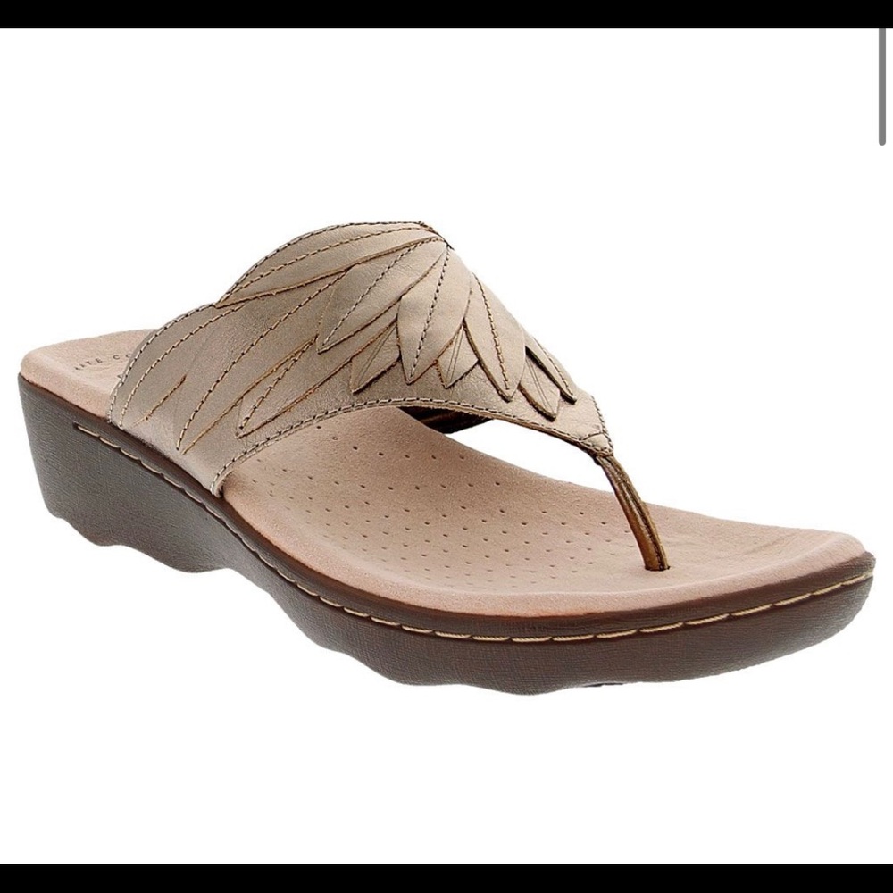New Clarks Phebe Pearl Sandals leather